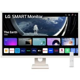 LG Monitor 32" 32SR50F-W IPS FHD Smart Monitor - Blanco