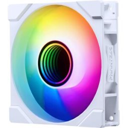 PHANTEKS Ventilador M25 Gen2 PWM Reverse Airflow DRGB 120mm Blanco