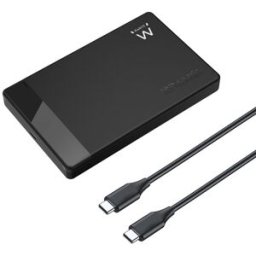 Ewent Caja Externa 2.5" EW7073 USB-C 3.2 Gen1 Screwless SATA HDD/SSD Preta