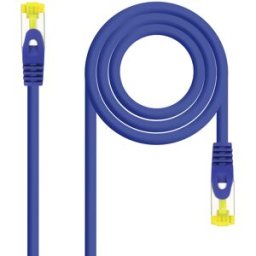 Nanocable Cable de Red RJ45 LSZH CAT.6A SFTP AWG26 2 M Azul