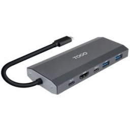 Tooq Caja SSD con HUB TQE-2241G M.2 NGFF/NVMe USB3.2 Gen 2