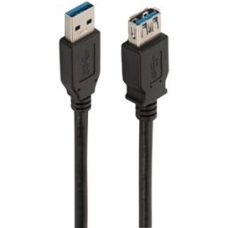 Ewent Cable USB 3.0 Tipo A Macho para Tipo A Hemea 1 M Negro