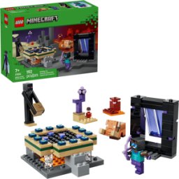 Lego Minecraft: Viaje al Nether y Portal del End, 192 Piezas (21584)