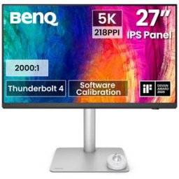 BenQ Monitor Creative Pro 27" PD2730S IPS 5K 60Hz 5ms Thunderbolt 4 DisplayHDR 400