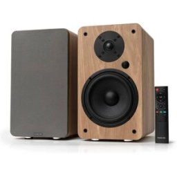 Vulkkano Altavoces Hi-Fi A6 ARC 80W Bluetooth HDMI ARC Marrones