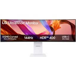 LG Monitor Curvo UltraWide 49" 49U950A Nano IPS Dual-QHD 144Hz FreeSync Premium / G-SYNC Compatible