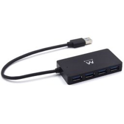 Ewent Hub USB 4 Portas USB 3.0 Gen 1 c/Alimentación