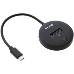 Tooq Dock para 1x SSD M.2 NVMe PICe USB-C 3.2 GEN 2 Negro