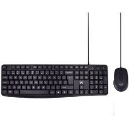 Ewent Teclado + Ratón PT Negro