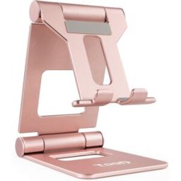 Tooq Soporte Mesa Ajustable p/ Smartphone/Tablet Max. 10" Rosa