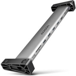 AXAGON HUB USB HMC-10HLS, USB 5Gbps hub, 4x USB-A, HDMI 4K/60Hz, RJ-45, SD/microSD, PD 100W