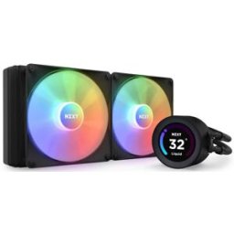 NZXT Kit de Refrigeración Líquida CPU Kraken Elite 280 RGB Negro