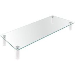 Tooq Soporte Elevador para Monitores de Aluminio y Vidrio Templado
