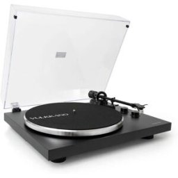 Vulkkano Tocadiscos TD10 10W Bluetooth USB Negro