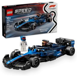 Lego Speed Champions: Coche de Carreras Williams Racing FW46 F1, 263 Piezas (77249)