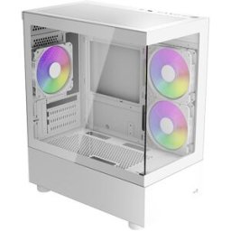 Aerocool Caja Micro-ATX Viewport Mini Vidrio Templado Blanco