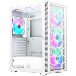 Montech Caja ATX X3 Glass RGB Vidrio Templado Blanco