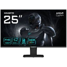 Gigabyte Monitor 24.5" GS25F2A FHD SS-IPS 240Hz 1ms AMD FreeSync Premium