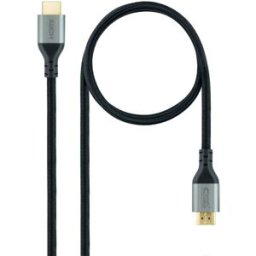 Nanocable Cable HDMI V2.1 Ultra High Speed USB-A M/M 1 M Negro Certificado ULTRA