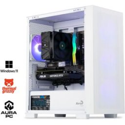 AURA PC Ordenador AURA Gamer-PC Ryzen 5 5500 16GB DDR4 512GB RTX 3050 WiFi W11