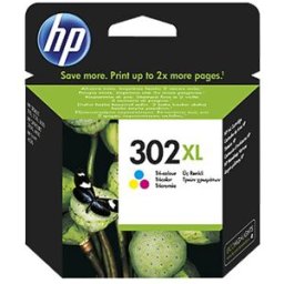 HP Cartucho de Tinta 302XL Tricolor