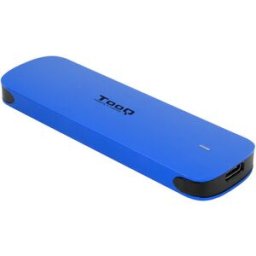 Tooq Caja SSD M.2 NGFF/NVMe SSD USB 3.1 Gen 2 Aluminio Azul
