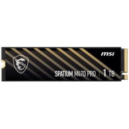 MSI SSD SPATIUM M470 PRO 1TB Gen4 M.2 NVMe (6000/4500MB/s)