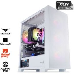 AURA PC Ordenador AURA Gamer-PC Intel i5 12400F 16GB DDR5 500GB RTX 5060 WiFi W11
