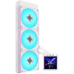 Lian-Li Kit Refrigeración Líquida CPU AIO HydroShift II LCD-S 360CL Wireless Branco - 360mm