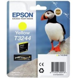 Epson T3244 - Amarillo - original - cartucho de tinta - para SureColor P400, SC-P400