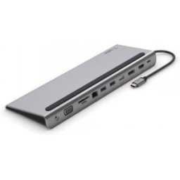 Belkin INC004BTSGY base para portátil y replicador de puertos Alámbrico USB 3.2 Gen 1 (3.1 Gen 1) Ty