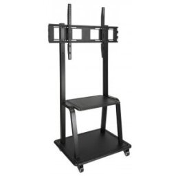 TooQ Soporte de suelo para pantallas (monitor / plasma / LCD / LED) 37" - 100", Portable flat panel
