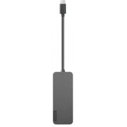 Lenovo 4X90X21427 Hub de interfaz USB 3.2 Gen 2 (3.1 Gen 2) Type-C - 20000 Mbit/s - Gris