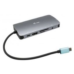 i-tec Metal USB-C Nano Dock HDMI/VGA with LAN + Power Delivery 100 W