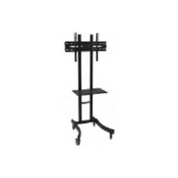 Approx APPST05 - Soporte de Pie Móvil para Pantallas de 30" a 55" VESA con Estante - Negro