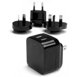 StarTech.com Cargador de Pared USB de 2 Puertos para Tablets Smartphones - Cargador de Alta Potencia