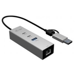 i-tec CAMETALG325HUB - USB-C/USB-A - 2.5GbE - Hub Multifunción
