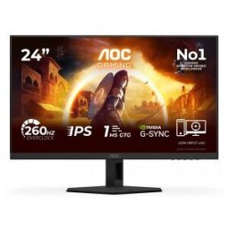 AOC G4 24G4ZRE - 23.8" Full HD - LED - Negro, Rojo - 260Hz