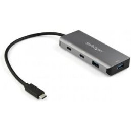 StarTech.com Hub USB-C de 4 Puertos - 10Gb - Alimentado - 2xUSB-A 2xUSB-C