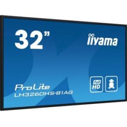 IIYAMA PROLITE Pizarra de caballete digital 80 cm (31.5") LED Wifi 500 cd / m² Full HD Negro Procesa