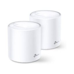 Tp-Link Deco X20 (2-pack) - Doble banda (2,4 GHz / 5 GHz) - Gigabit Ethernet - Blanco