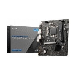 MSI PRO H610M-G DDR4 - LGA 1700 - micro ATX - Intel H610