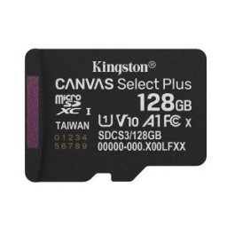 Kingston Technology 128GB micSDXC Canvas Select Plus Gen3 150R A1 (Adaptador de SD no incluido)