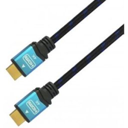 Aisens CABLE HDMI V2.0 PREMIUM ALTA VELOCIDAD / HEC 4K@60HZ 18GBPS, A/M-A/M, NEGRO/AZUL, 5.0M
