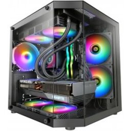Mars Gaming MC-3TLITE Mini Tower Negro