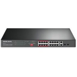Mercusys 16-PORT 10/100MBPS+ 2-PORT GB RCK 16-PORT POE+ No administrado Fast Ethernet (10/100) Energ