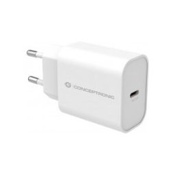 Conceptronic ALTHEA10W cargador de dispositivo móvil Universal Blanco Corriente alterna Carga rápida