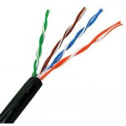 Aisens A133-0213 cable de red Negro 305 m Cat5e U/UTP (UTP)