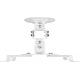 Aisens Soporte Universal Giratorio, Inclinable de Techo para Proyector 13.5Kg, Blanco