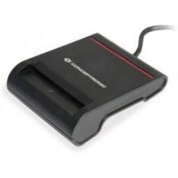Conceptronic SCR01B lector de tarjeta inteligente USB USB 2.0 Negro